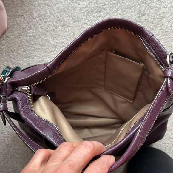 Coach bag in excellent condition- deep purple leather - Picture 5 of 5